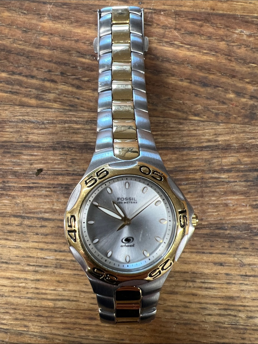 Fossil Two-Tone Silver and Gold Women's Watch